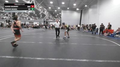 120 lbs Round 2 (6 Team) - Damian Manna, Rebellion vs Xavier Seabury, Savage WA Nightmares