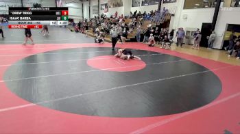 165 lbs Cons. Round 3 - Drew Trigg, Indiana Tech vs Isaac Barba, Joliet Junior College