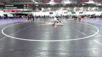 165 lbs Quarterfinal - Kevin Olavarria, Central Methodist vs Dayton Hill, Missouri Valley
