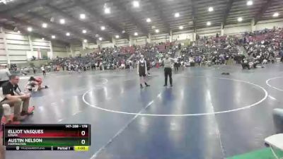 178 lbs Cons. Round 3 - Elliot Vasques, Logan vs Austin Nelson, Farmington