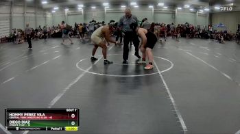 190 lbs Round 2 (8 Team) - Hommy Perez Vila, Central York Wrestling Club vs Diego Diaz, Xtreme Team