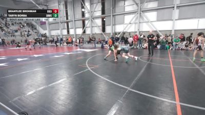 95.4-97 lbs Champ. Round 3 - Taryn Borba, St. Maries Wrestling Club vs Brantlee Brohman, Oregon