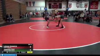 120 lbs Cons. Semi - Dawson Fish, Dubuque Hempstead vs Logan Pennock, Fort Madison