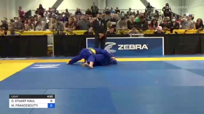 DAVID STUART KAUL vs MARK FRANCESCUTTI 2021 World Master IBJJF Jiu-Jitsu Championship 