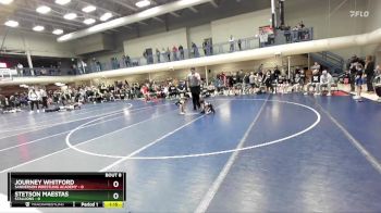 46 lbs Round 1 (16 Team) - Stetson Maestas, Stallions vs Journey Whitford, Sanderson Wrestling Academy