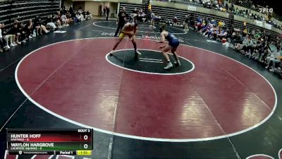 172 lbs Round 2 (4 Team) - Hunter Hoff, Hastings vs Waylon Hargrove, LaCrosse Aquinas