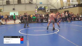 77 kg Consi Of 16 #2 - Logan Brunick, Curby 3-style vs Eddie Smith, Dubuque Wrestling Club