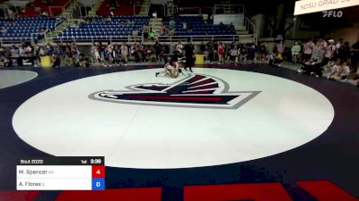 115 lbs Cons 32 #1 - Megan Spencer, AK vs Alejandra Flores, IL