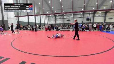 U12 FK - 98 lbs Semis - Dean Carrington, Twin City Wrestling Club vs Adrian Martinez Jr, Sua Sponte Wrestling Club