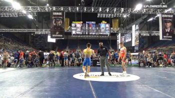 126 lbs Cons 64 #2 - Evan Clark, Georgia vs Jaime Rivera, Arizona