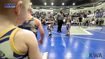 35 lbs Semifinal - Jaxtyn Summitt, Newkirk Takedown Club vs Braxton Lantz, Standfast OKC