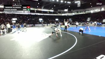 120 lbs Champ. Round 1 - Desmond Villanueva, Union vs Hudson Jackson, Tumwater