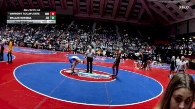 3A-157 lbs Quarterfinal - Dallas Russell, Jefferson vs Anthony Rocafuerte, Harlem