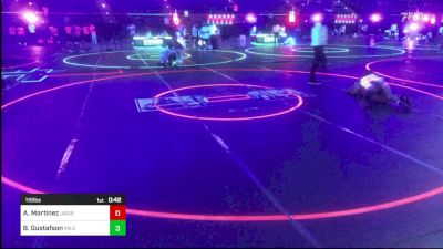 116 lbs Consi Of 4 - Ariana Martinez, JagWay vs Brooklynn Gustafson, Mile High WC