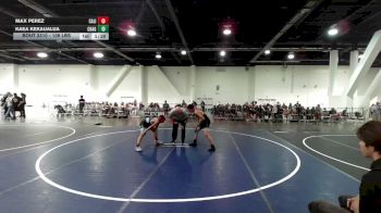 109 lbs Round Of 32 - Max Perez, California Grapplers vs Kaea Kekaualua, Chagolla Trained WC