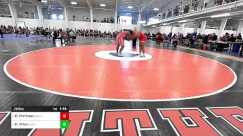 285 lbs Consolation - Braden Marceau, Melrose vs Keysun Wise, North Attleborough