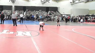 56-B lbs 3rd Place - Hunter Vaughn, Top Rank Hammers vs Wes Arnold, All I See Is Gold Academy