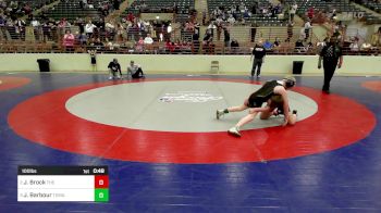 100 lbs 3rd Place - Joel Brock, The Storm Wrestling Center vs Jonas Barbour, Tomahawk Wrestling Club