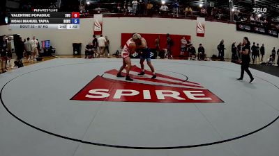 67 kg Cons. Round 3 - Valentine Popadiuc, 505 Wrestling Club vs Noah Manuel Tapia, Blue & Gold Wrestling Club