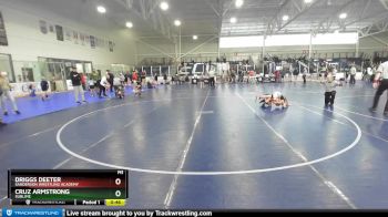 72 lbs Semifinal - Driggs Deeter, Sanderson Wrestling Academy vs Cruz Armstrong, Sublime