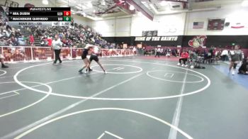 125 lbs Champ. Round 2 - Mackenzie Quevedo, Warren vs Mia Dubin, Glendora