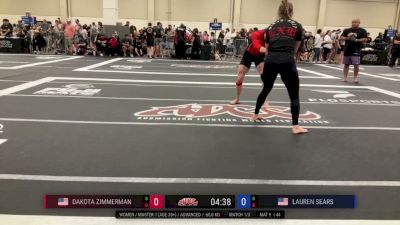 Dakota Zimmerman vs Lauren Sears 2026 ADCC Dallas Open