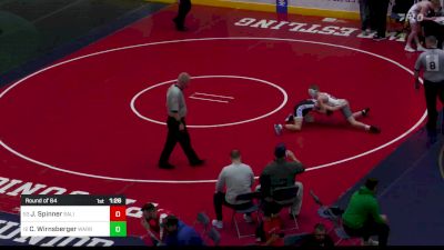 103 lbs Round Of 64 - Jacob Spinner, Salisbury vs Chase Wirnsberger, Warrior Run