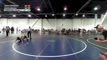 109 lbs Quarterfinal - Josiah Lesperance, Juggernaut WC vs Royce Gonzalez, Savage House WC