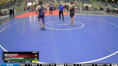 222 lbs Round 2 (4 Team) - Joseph Munoz, North Valley vs Jeffrey Schuler, La Pine