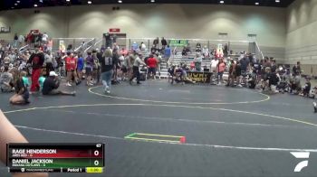 67 lbs Round 5 (6 Team) - Owen Clay, Ares Red vs Trey Sanderson, Indiana Outlaws