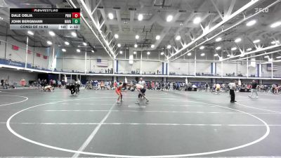 125 lbs Consi Of 16 #2 - Dale Oblia, Princeton vs John Bergmann, Naval Academy