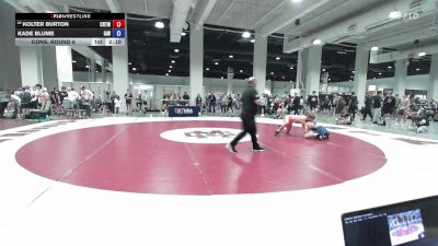 U20 Freestyle FS - 65 lbs Cons. Round 6 - Kolter Burton, Cowboy RTC/ Titan Mercury Wrestling Club (TMWC) vs Kade Blume, Immortal Athletics WC