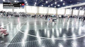 81 lbs Rr Rnd 3 - Morgan Nelson, Jax Wrestling Club vs Savannah Phelan, Lake Gibson