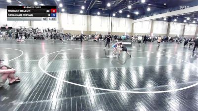 81 lbs Rr Rnd 3 - Morgan Nelson, Jax Wrestling Club vs Savannah Phelan, Lake Gibson