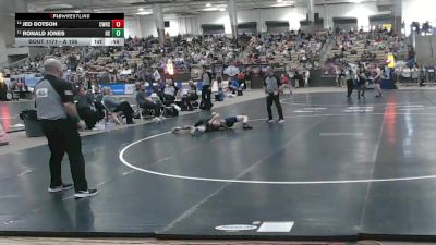 A 106 lbs Cons. Round 1 - Jed Dotson, Creek Wood High School vs Ronald Jones, Hixson High School