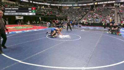 150-5A Cons. Round 1 - Tyler Coats, Fossil Ridge vs Arturo Zepeda, Grandview