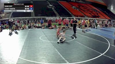 132 lbs Hank Roy, Oregon 1 HS Boys vs Casey Watts, Washington 1 HS Boys