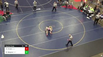117 lbs Quarterfinal - Gavin Green, Fairfield vs Bradley Wagner, Mifflinburg
