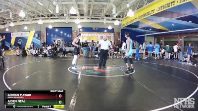 144 White Semifinal - Adrian Mayari, Miami Palmetto vs Aiden Neal, Deland