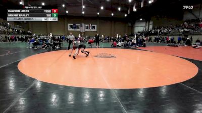 106 lbs Champ. Round 1 - Dawson Lucas, Fort Osage vs Bryant Earley, Thompson