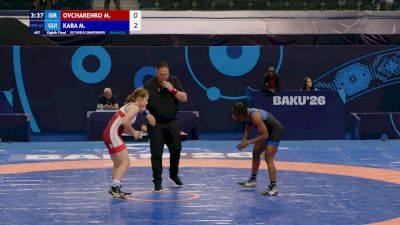 61 kg 1/8 Final - Marharyta Ovcharenko, Israel vs Mariama Kaba, Guinea