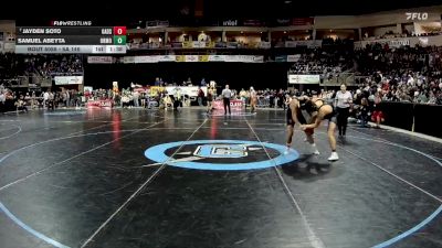 5A 145 lbs Champ. Round 1 - Jayden Soto, Gadsden vs Samuel Abeyta, Organ Mountain