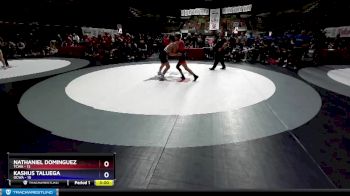 160 lbs Placement Matches (16 Team) - Nathaniel Dominguez, TCWA vs Kashus Taluega, OCWA