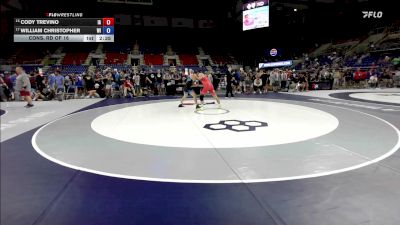 138 lbs Cons. Rd Of 16 - Cody Trevino, IA vs William Christopher, WI