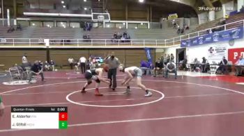 138 lbs Quarterfinal - Eric Alderfer, Faith Christian Academy vs Jakob Gilfoil, Bishop McDevitt-Harrisburg