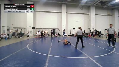 53 lbs Champ. Round 2 - Lyam McKee, Utah vs Ethan (EJ) West, Utah