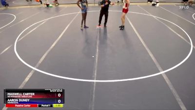 157 lbs Cons. Round 2 - Maxwell Carter, No Nonsense Wrestling vs Aaron Dungy, Minnesota