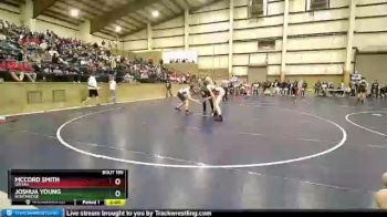 120 lbs Champ. Round 2 - McCord Smith, Uintah vs Joshua Young, Northridge