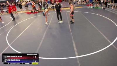 190 lbs Quarterfinal - Ethan Winkelman, WI vs Ethan Swenson, MN