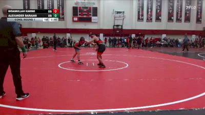 149 lbs Cons. Round 1 - Ihsanullah Karimi, Unattached vs Alexander Barajas, Unattached